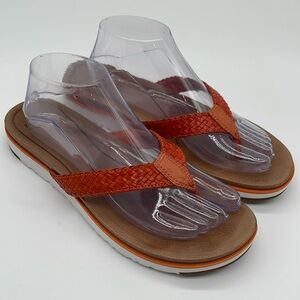 Ugg Leather Thong Sandals Women Size 10